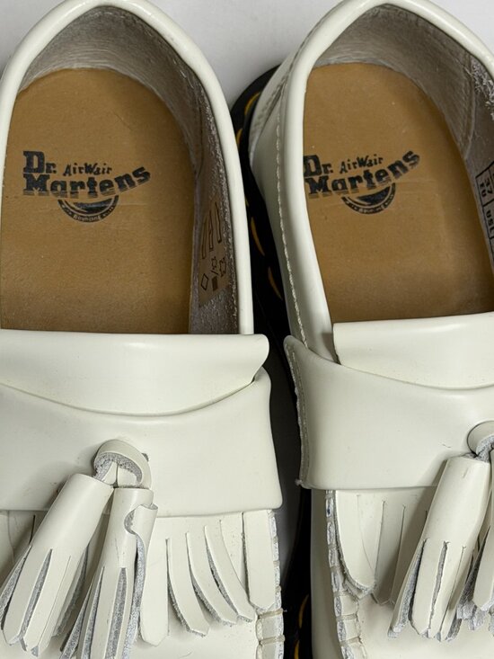 Dr Martens Adrian Tassel Loafer Moccassin Shoe Leather Unisex Men 5 Women 6 NWOT main image 12